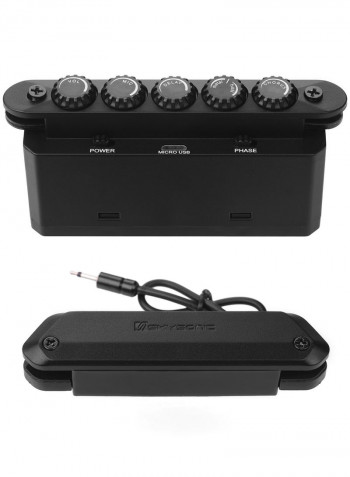 R2 Acoustic Guitar Pickup System With Tuner Function Set