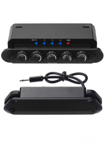 R2 Acoustic Guitar Pickup System With Tuner Function Set