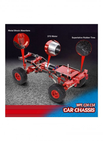 Wheelbase Metal Chassis With Tire