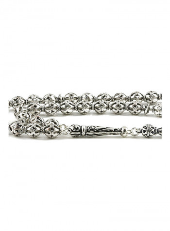 Silver Prayer Beads