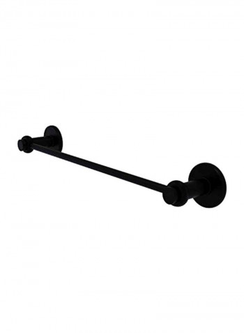 Twist Accent Towel Bar Black 36inch