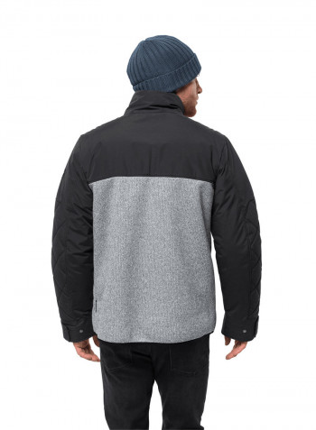 Robson Wood Jacket رمادي/أسود