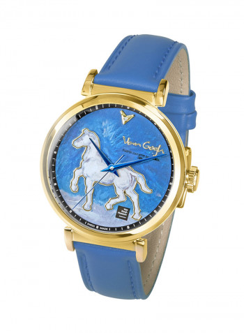 Leather Analog Wrist Watch AC-IGLMH10