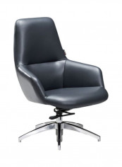 Office Desk Chair Black/Silver 69x50x105centimeter