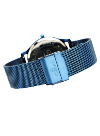 Women's Genema Round Shape Stainless Steel Analog Watch 6748B-6F3