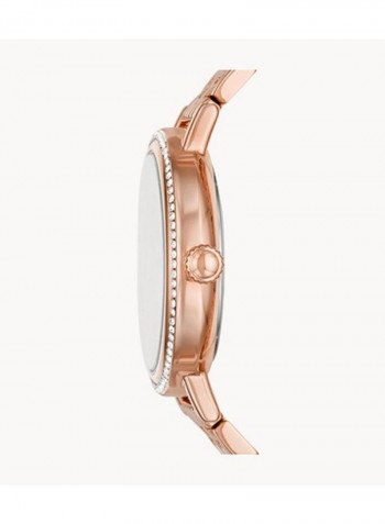 Women's Reid Three-Hand Two-Tone Stainless Steel Strap Wrist Watch BQ3656