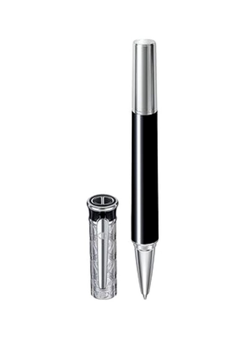 Zino Collection - SS Chrome Rollerball Pen Black