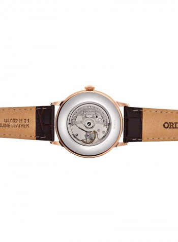 Men's Leather Analog Watch OW-RAAK0001