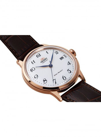 Men's Leather Analog Watch OW-RAAK0001