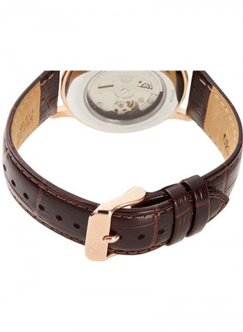 Men's Leather Analog Watch OW-RAAK0001