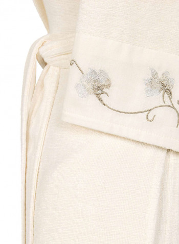 Celeste Bathrobe Ecru M