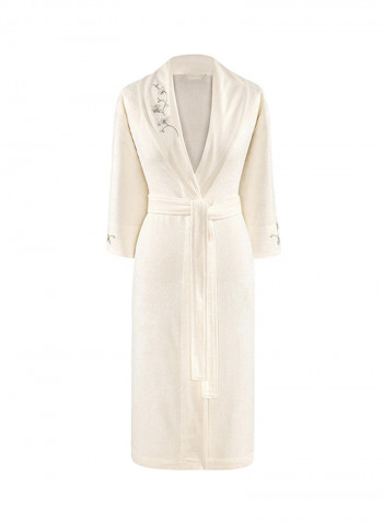 Celeste Bathrobe Ecru XL