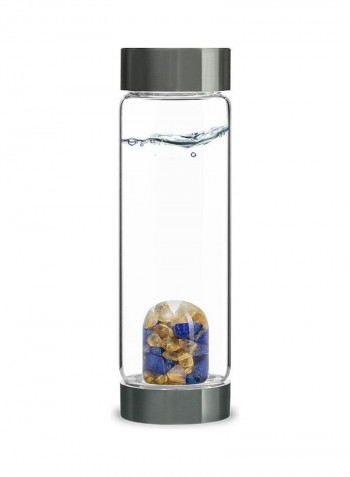 Inspiration Gem Water Bottle Clear/Grey