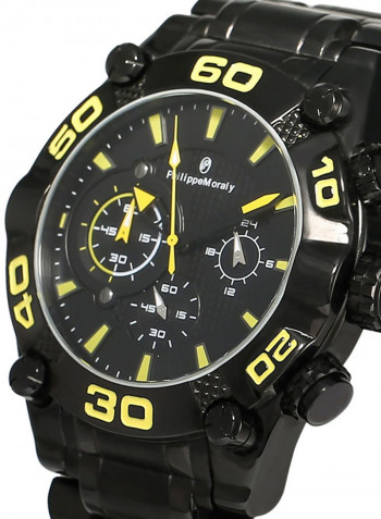 Men's Stainless Steel Chronograph Watch MC1333BBL