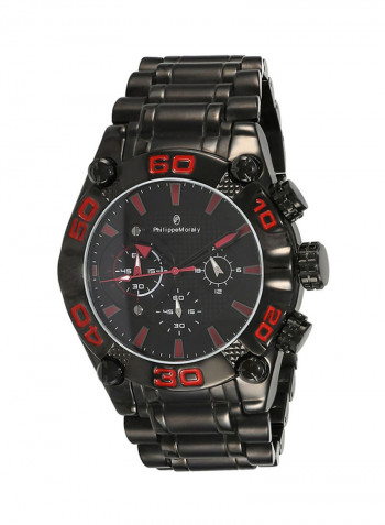 Men's Stainless Steel Chronograph Watch MC1333BBR