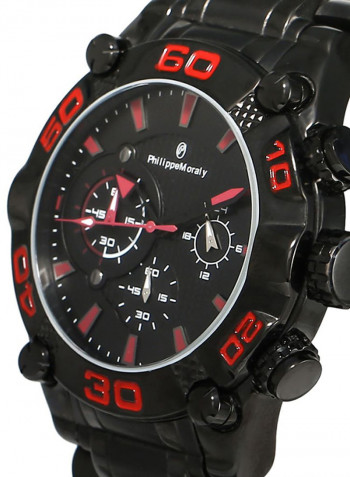 Men's Stainless Steel Chronograph Watch MC1333BBR