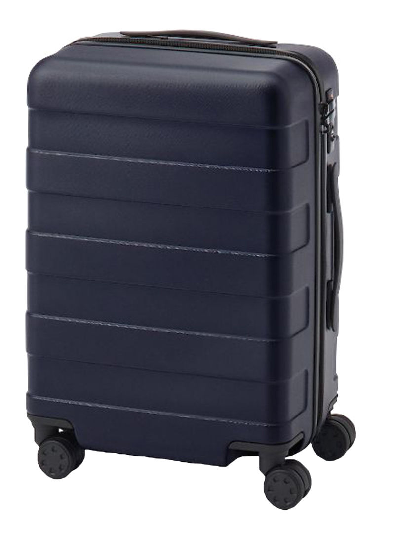 Luggage Trolley With Stopper And Adjustable Carry-Bar Navy