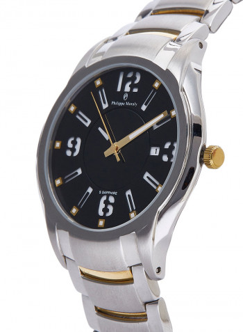 Water Resistant Stainless Steel Analog Wrist Watch