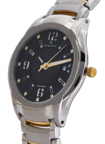 Water Resistant Stainless Steel Analog Wrist Watch