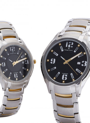 Water Resistant Stainless Steel Analog Wrist Watch
