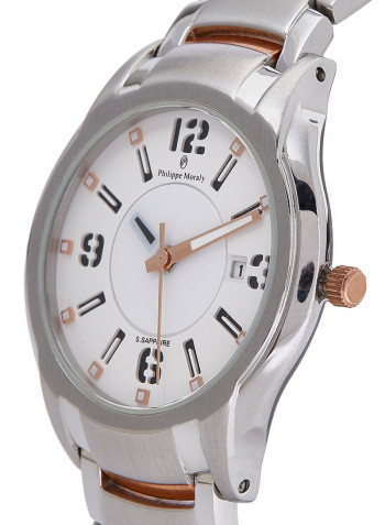 Water Resistant Stainless Steel Analog Wrist Watch