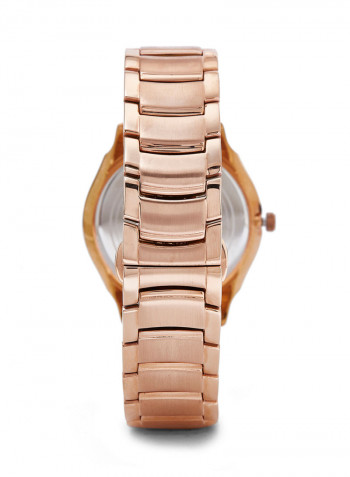 Water Resistant Stainless Steel Analog Wrist Watch
