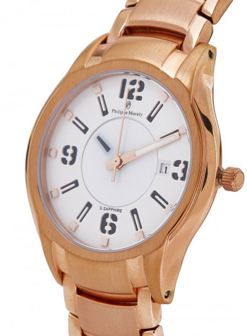 Water Resistant Stainless Steel Analog Wrist Watch