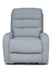 Single Seater Agenta Recliner Sofa Grey 85x90x90centimeter
