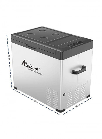 Portable Car Refrigerator Freezer 50 l 45 W A50 Grey/Black
