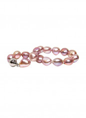 925 Sterling Silver Freshwater Cultured Pearl Beaded Bracelet