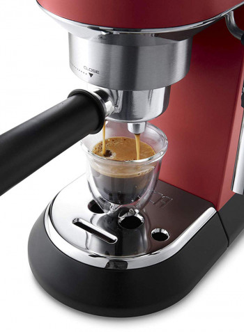 Dedica Style Pump Espresso Coffee Maker EC685.R Red