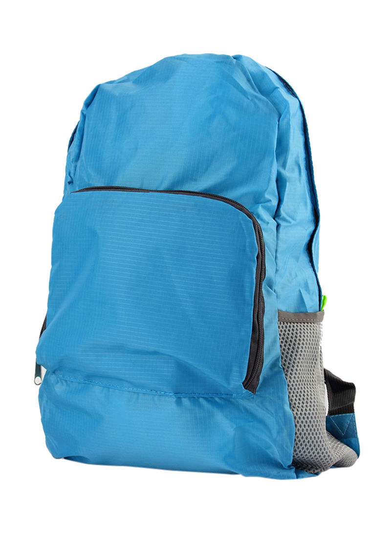 Waterproof Nylon Backpack Blue