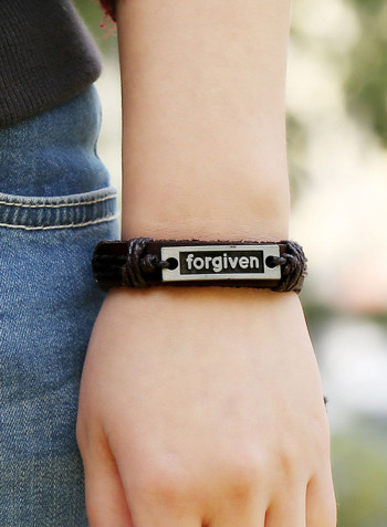 سوار مجدول بطبعة "Forgiven"