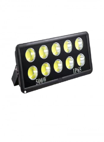 Super Bright Flood Spotlight With Isolated Driver Black/Yellow 86*38*12centimeter