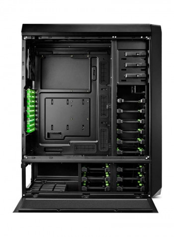 Antec Nineteen Hundred CPU Processor Case (Black/Green) Black/Green