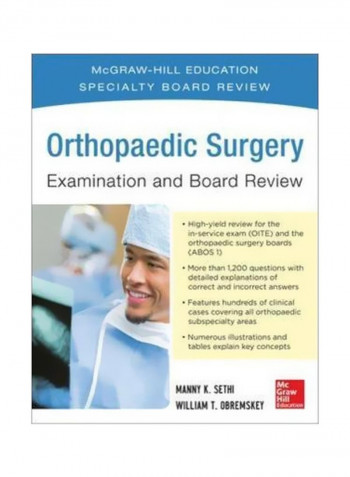 Orthopaedic Surgery: Examination And Board Review Paperback
