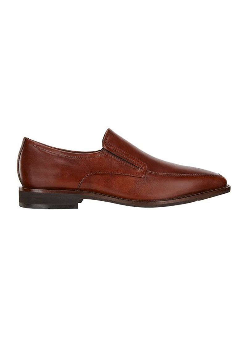 Leather Calcan Formal Shoe Brown