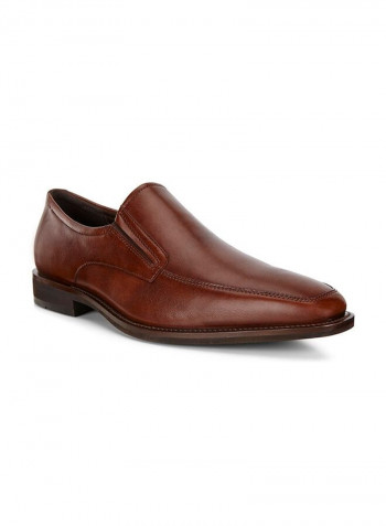 Leather Calcan Formal Shoe Brown