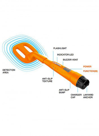 Scuba Tector Underwater Metal Detector Black 4 x 5inch