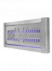 Electric Fly Insect Trap UV Lamp Bug Zapper Silver/Blue 580x350x80millimeter reviews Electric Fly Insect Trap UV Lamp Bug Zapper Silver/Blue 580x350x80millimeter