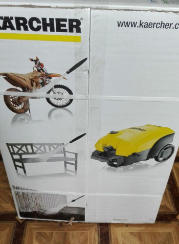High Pressure Washer With Accessories Yellow/Black 57.6x39x31.4cm