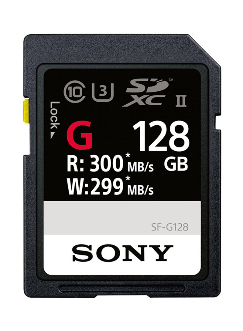 SF-G Series SDXC UHS-II / U3 / C10 Memory Card 300 MB/S -SF-G128/T1 128GB Black/White/Grey