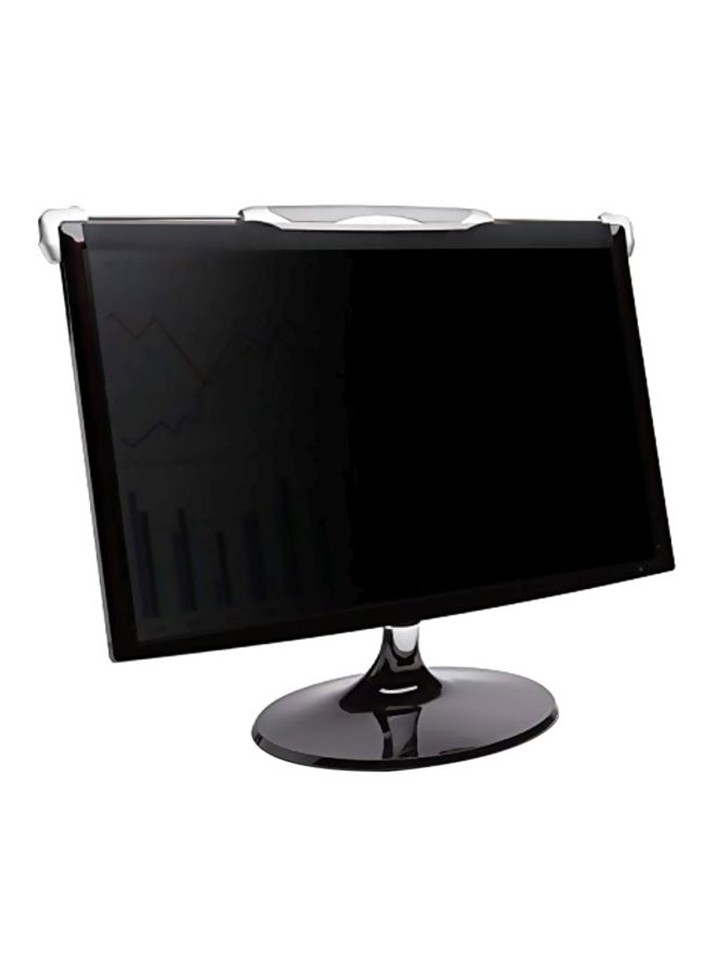 Snap2 Privacy Screen For Widescreen Monitors Silver