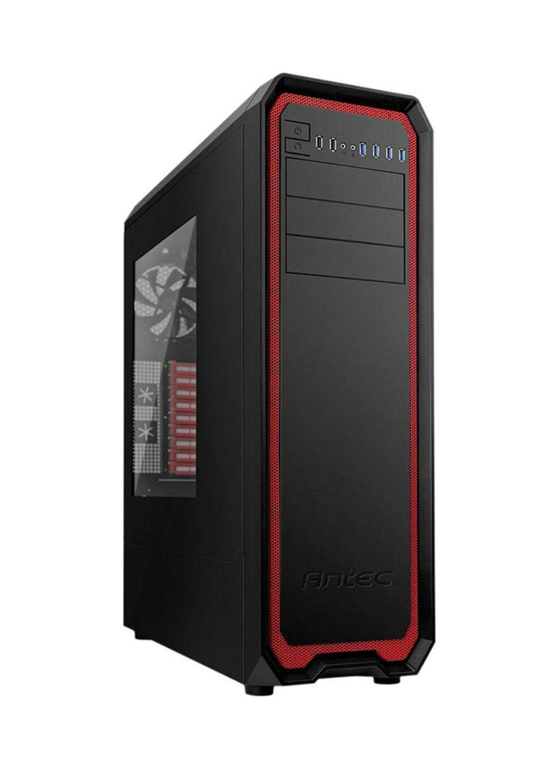Nineteen Hundred Gaming Series PC Case Red/Black
