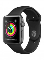 Watch Series 3-42mm GPS Space Gray Aluminum Case with Sport Band Black