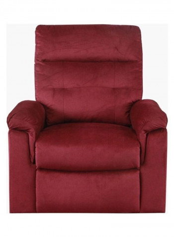 Gala 1-Seater Recliner Sofa Red