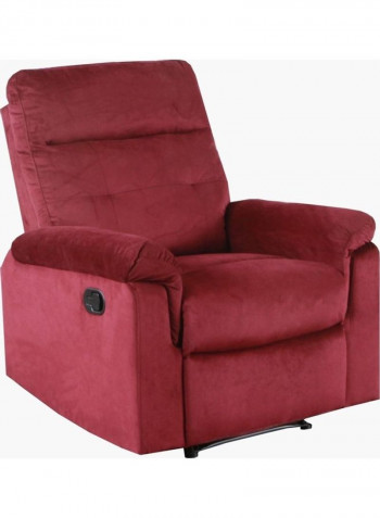 Gala 1-Seater Recliner Sofa Red