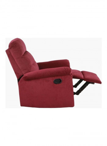 Gala 1-Seater Recliner Sofa Red