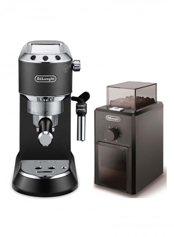 Dedica Style Pump Espresso Coffee Maker 3 l EC685BK + KG79 BLACK