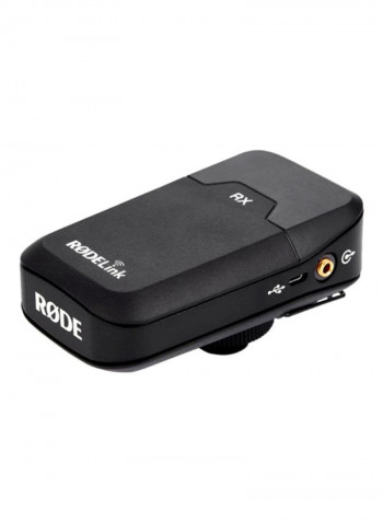 Camera-Mounted Wireless Receiver RODELINKRXCAM Black